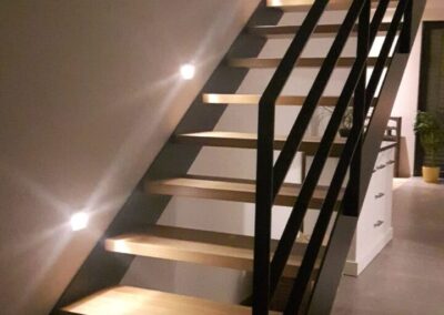 Innentreppe Bauvorhaben Holzer Haslach